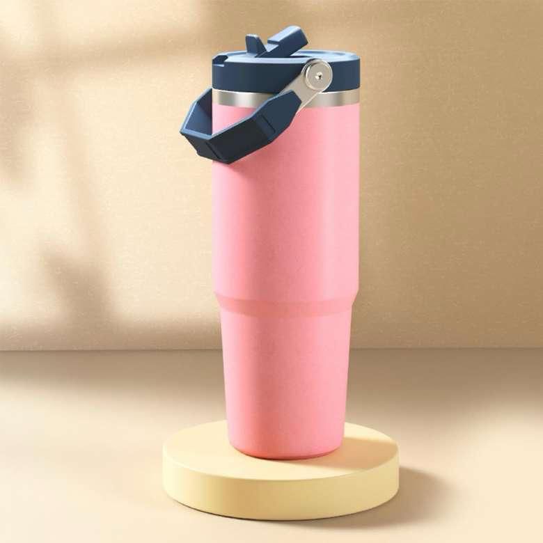 Stainless Steel Sipper Bottle With Handle image 1